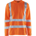 Blaklader High Vis UV Protection Long Sleeve Shirt, Orange