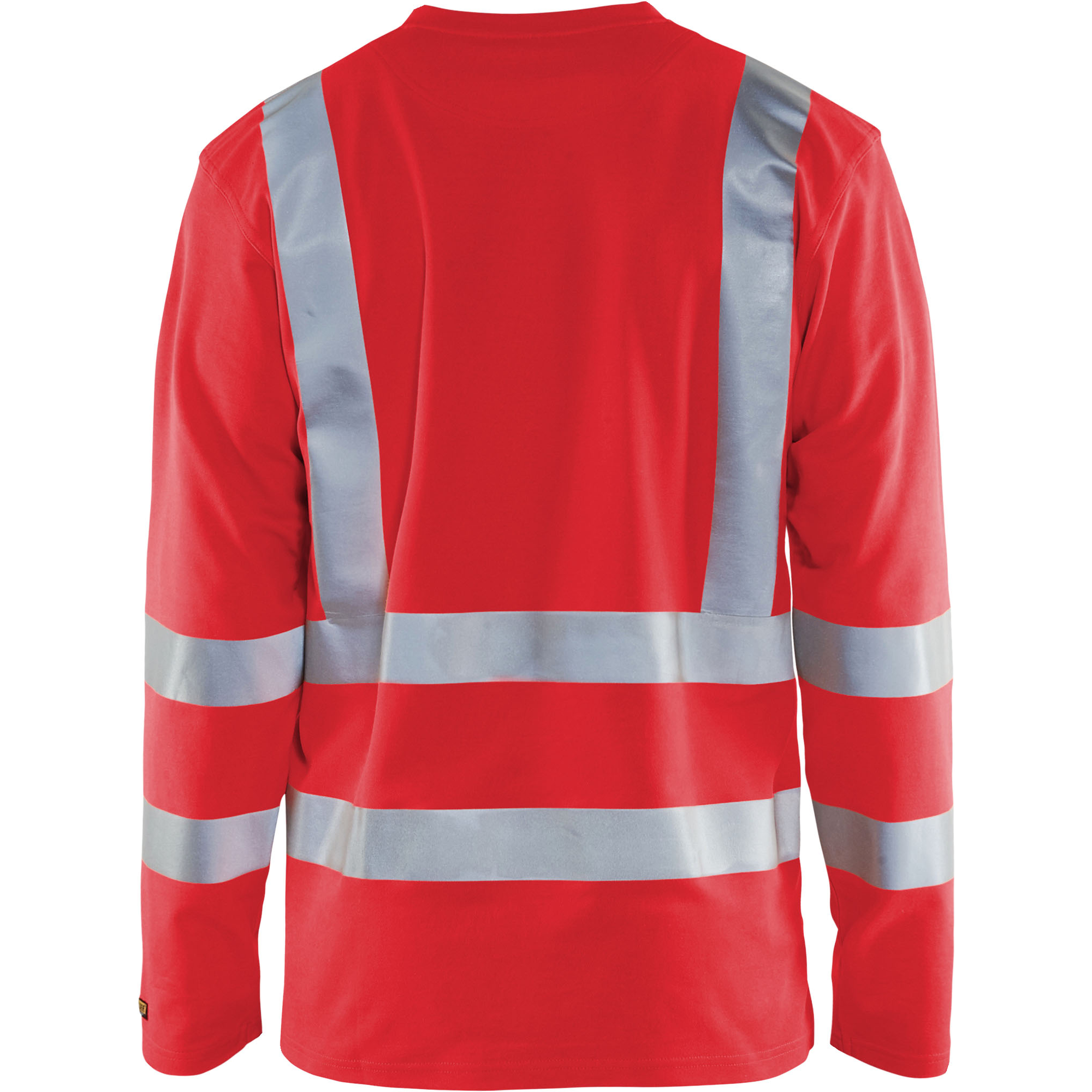 Blaklader High Vis UV Protection Long Sleeve Shirt, Red (4)