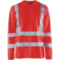 Blaklader High Vis UV Protection Long Sleeve Shirt, Red