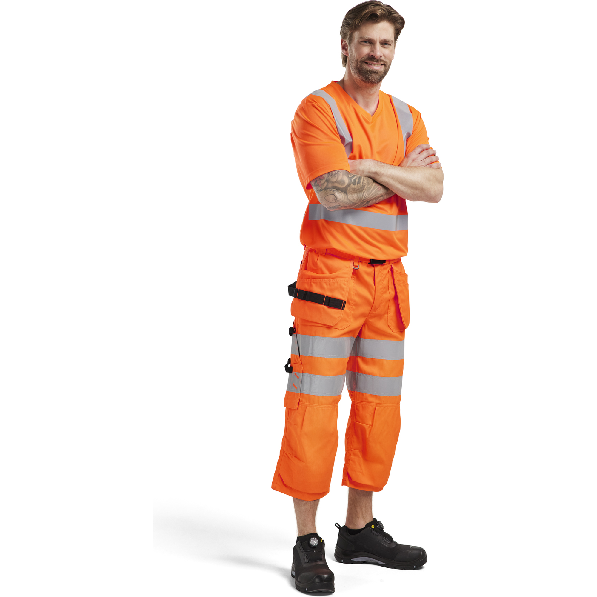 Blaklader High Vis UV Protection T-Shirt, Orange (5)
