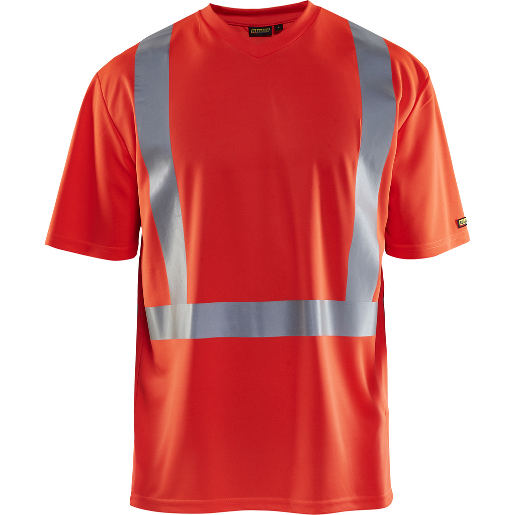 Blaklader High Vis UV Protection T-Shirt, Red
