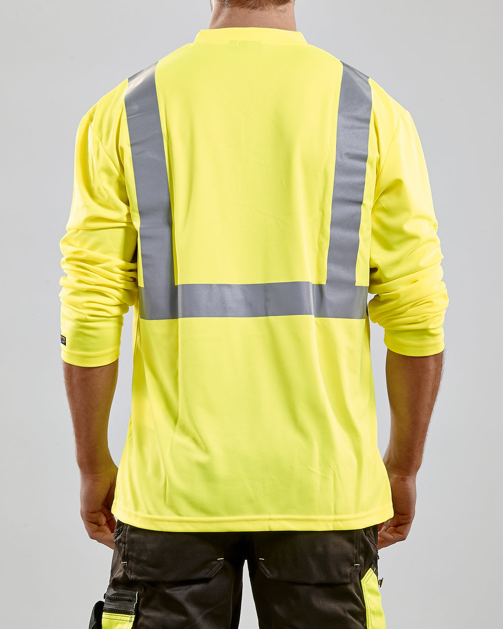 Blaklader High Vis UV Protection Long Sleeve Shirt, Yellow (5)