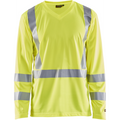 Blaklader High Vis UV Protection Long Sleeve Shirt, Yellow