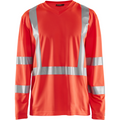 Blaklader High Vis UV Protection Long Sleeve Shirt, Red