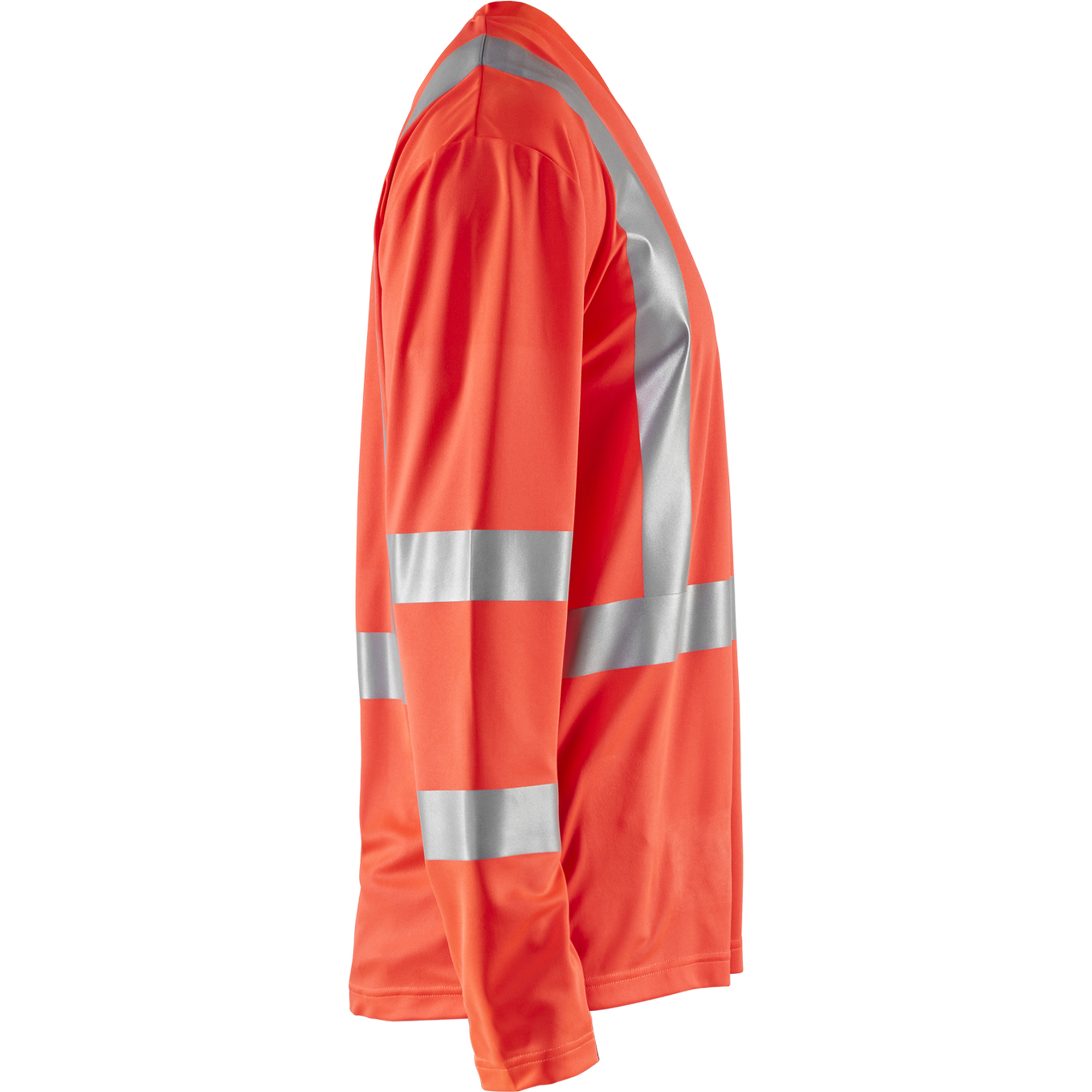 Blaklader High Vis UV Protection Long Sleeve Shirt, Red (2)