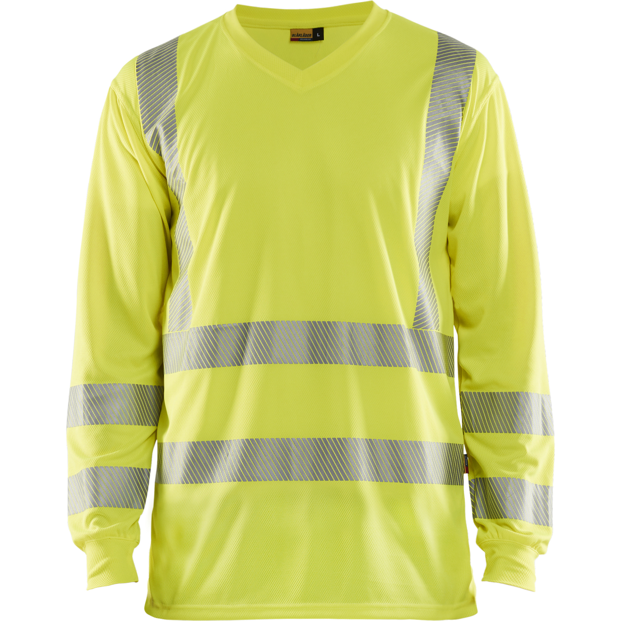 Blaklader High Vis UV Protection Long Sleeve Shirt, Yellow