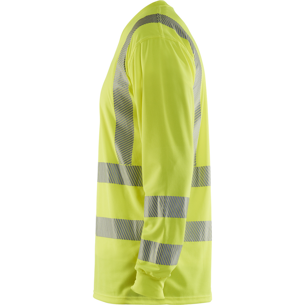 Blaklader High Vis UV Protection Long Sleeve Shirt, Yellow (3)