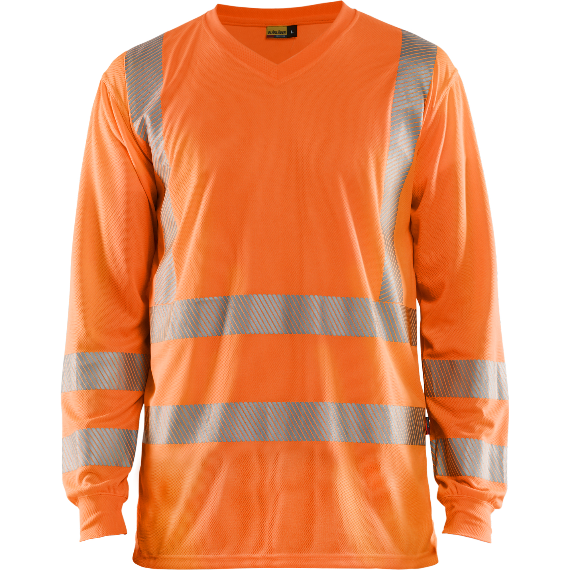 Blaklader High Vis UV Protection Long Sleeve Shirt, Orange