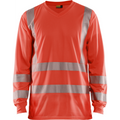 Blaklader High Vis UV Protection Long Sleeve Shirt, Red