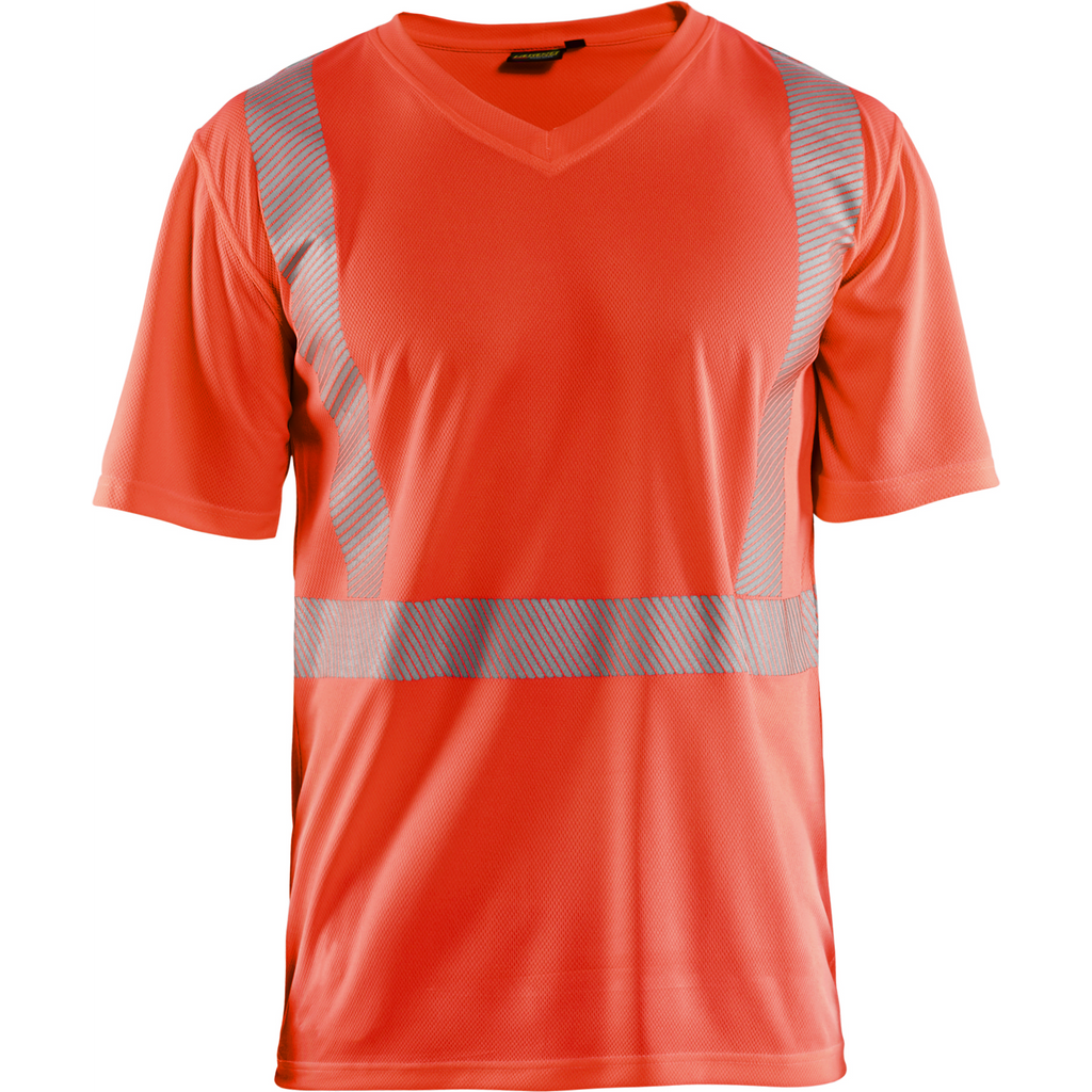 Blaklader High Vis UV Protection T-Shirt, Red