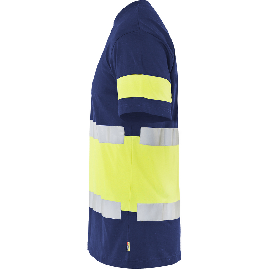 Blaklader High Vis T-Shirt, Navy/Yellow (3)