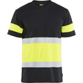 Blaklader High Vis T-Shirt, Black/Yellow