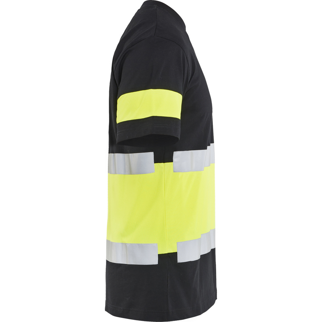Blaklader High Vis T-Shirt, Black/Yellow (2)