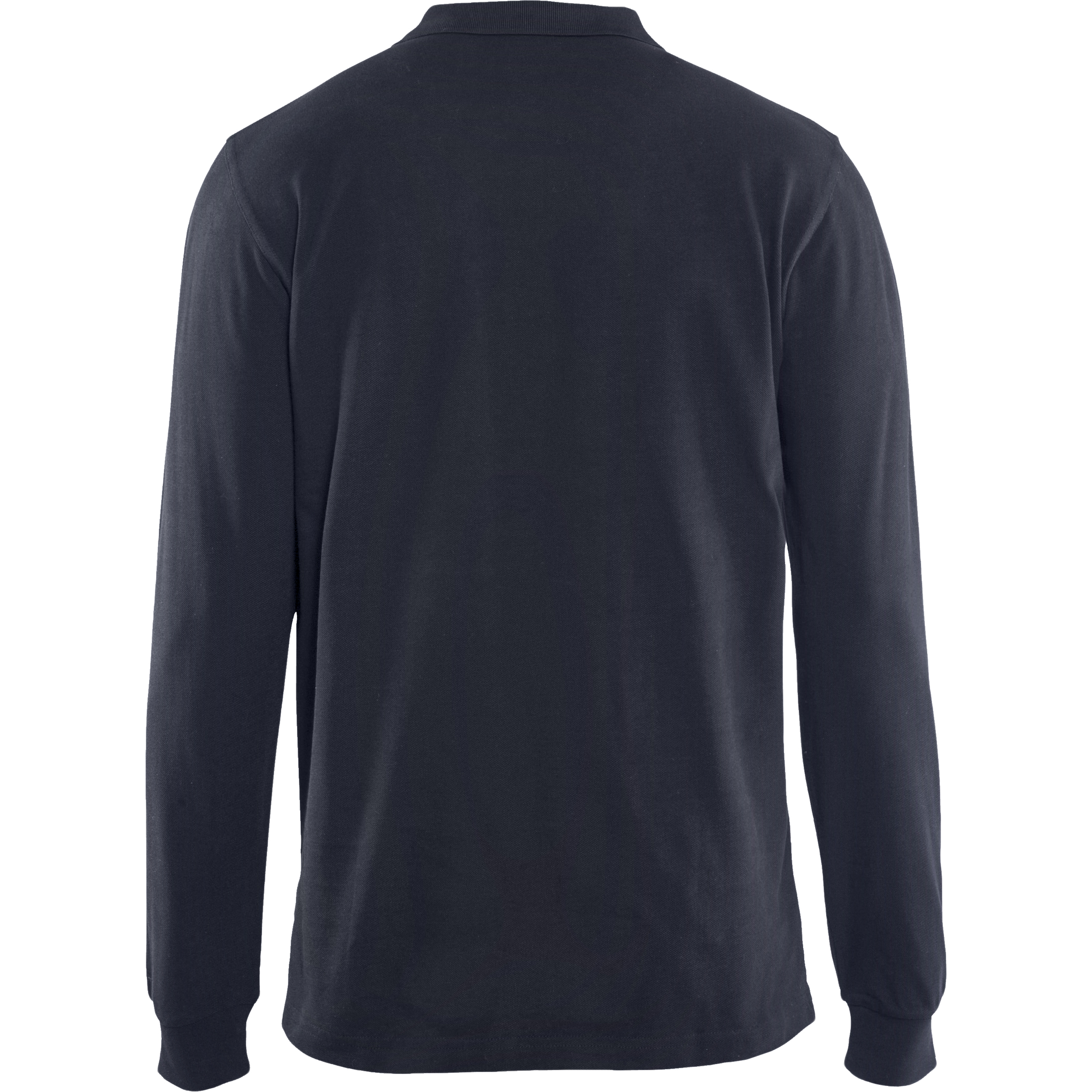 Blaklader Long Sleeve Polo Shirt, Dark Navy Blue (4)
