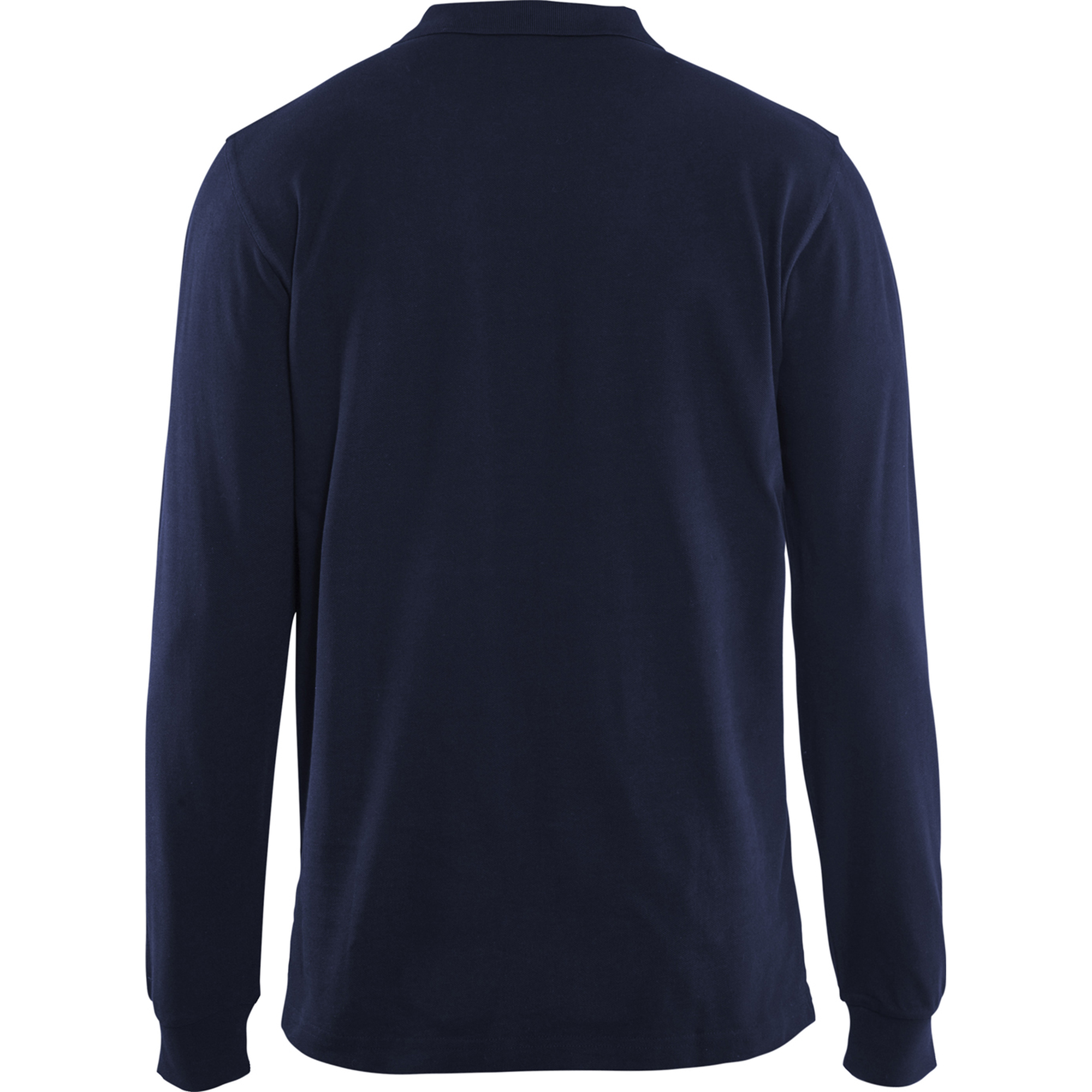 Blaklader Long Sleeve Polo Shirt, Navy Blue (4)