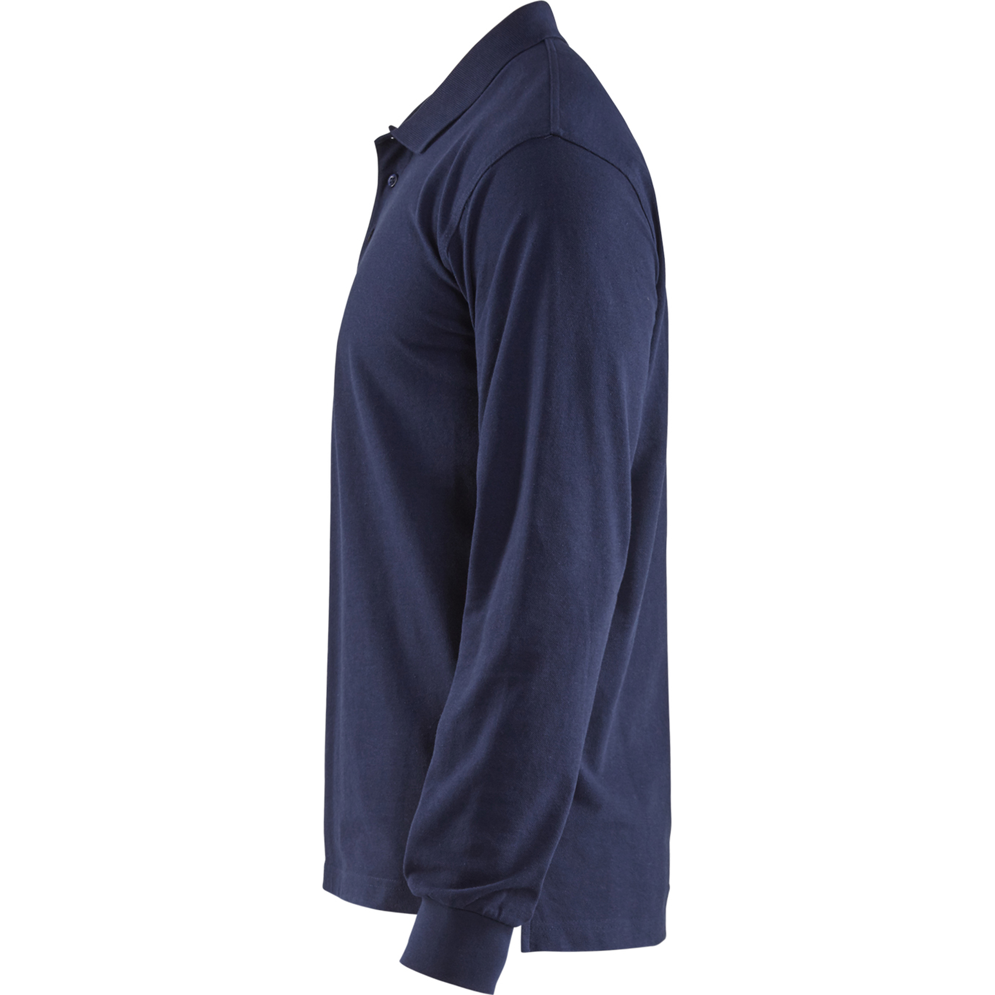 Blaklader Long Sleeve Polo Shirt, Navy Blue (3)