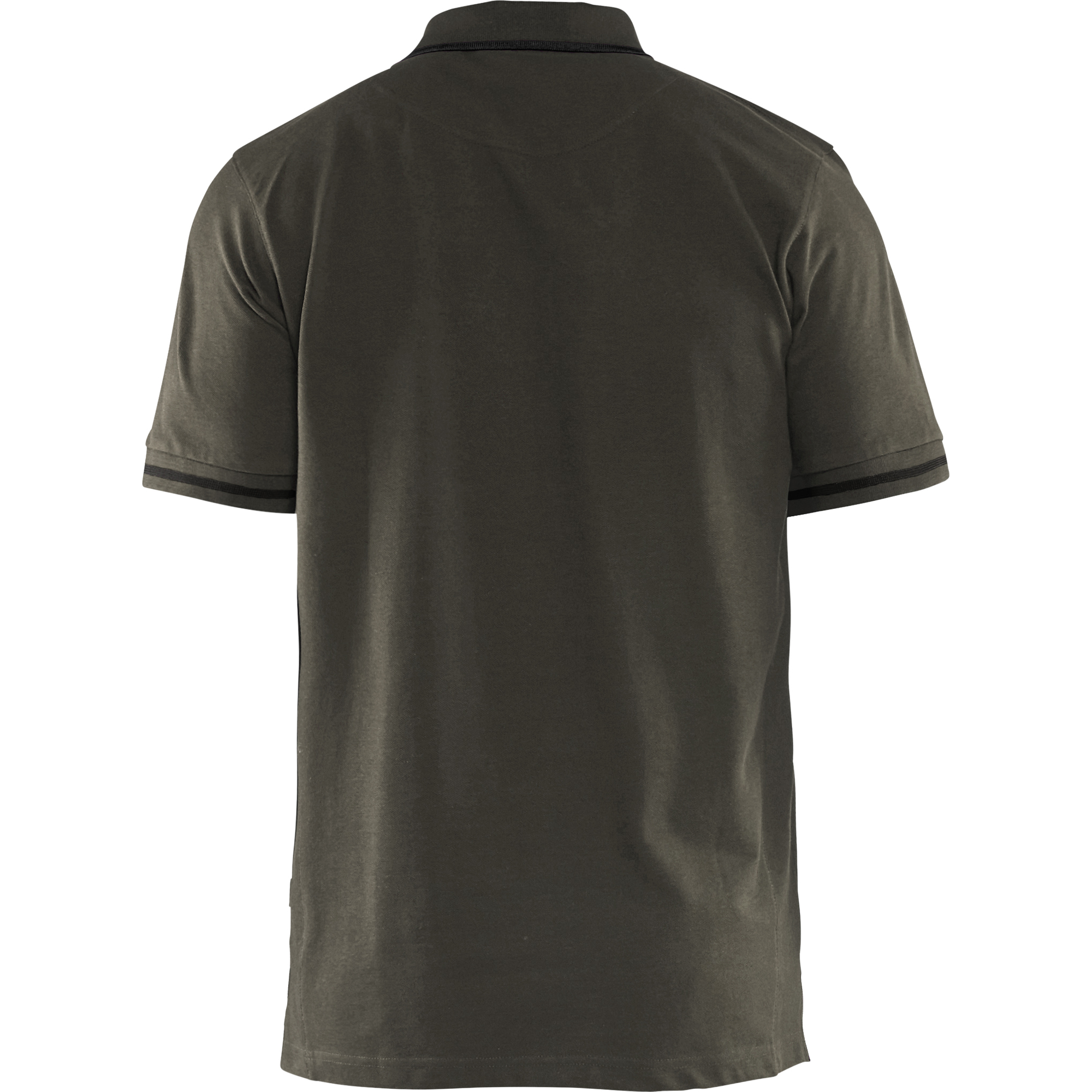 Blaklader Polo Shirt, Dark Olive Green/Black (4)