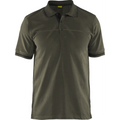 Blaklader Polo Shirt, Dark Olive Green/Black