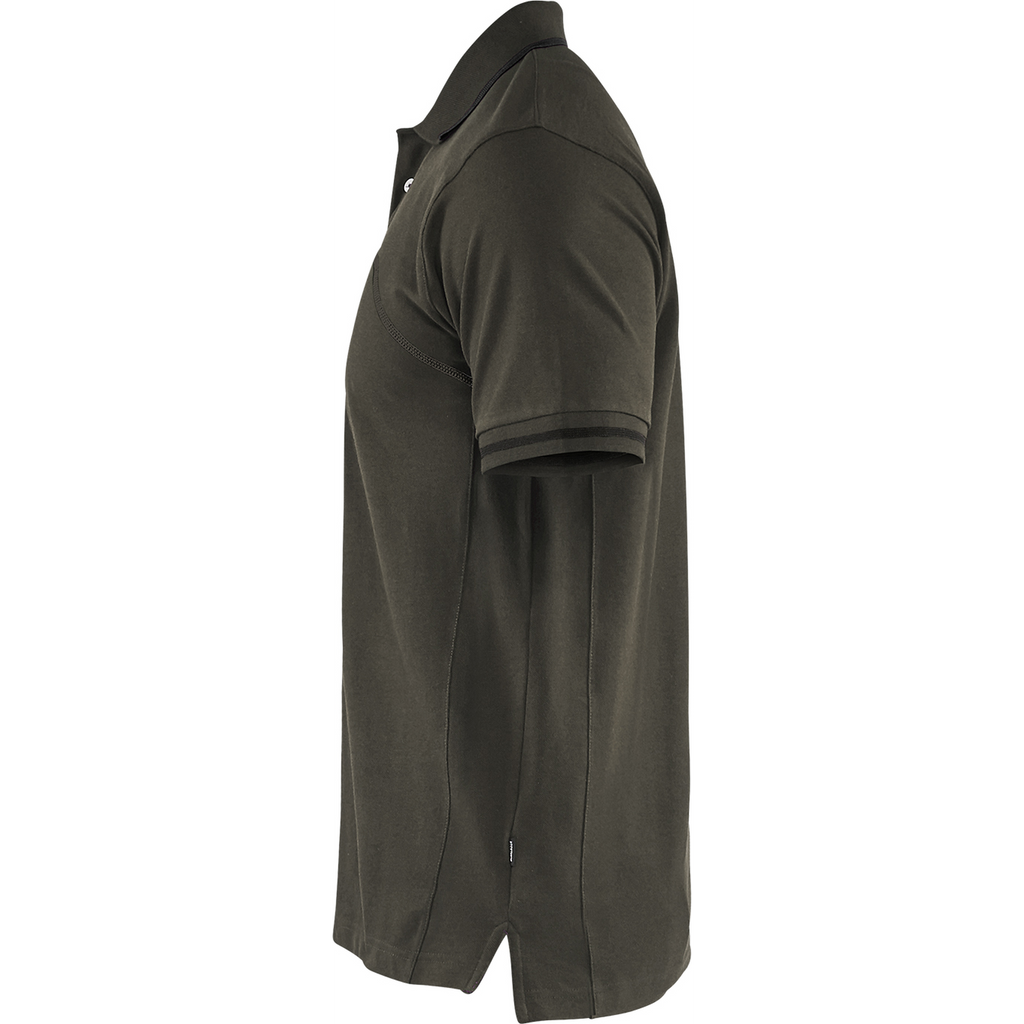 Blaklader Polo Shirt, Dark Olive Green/Black (3)