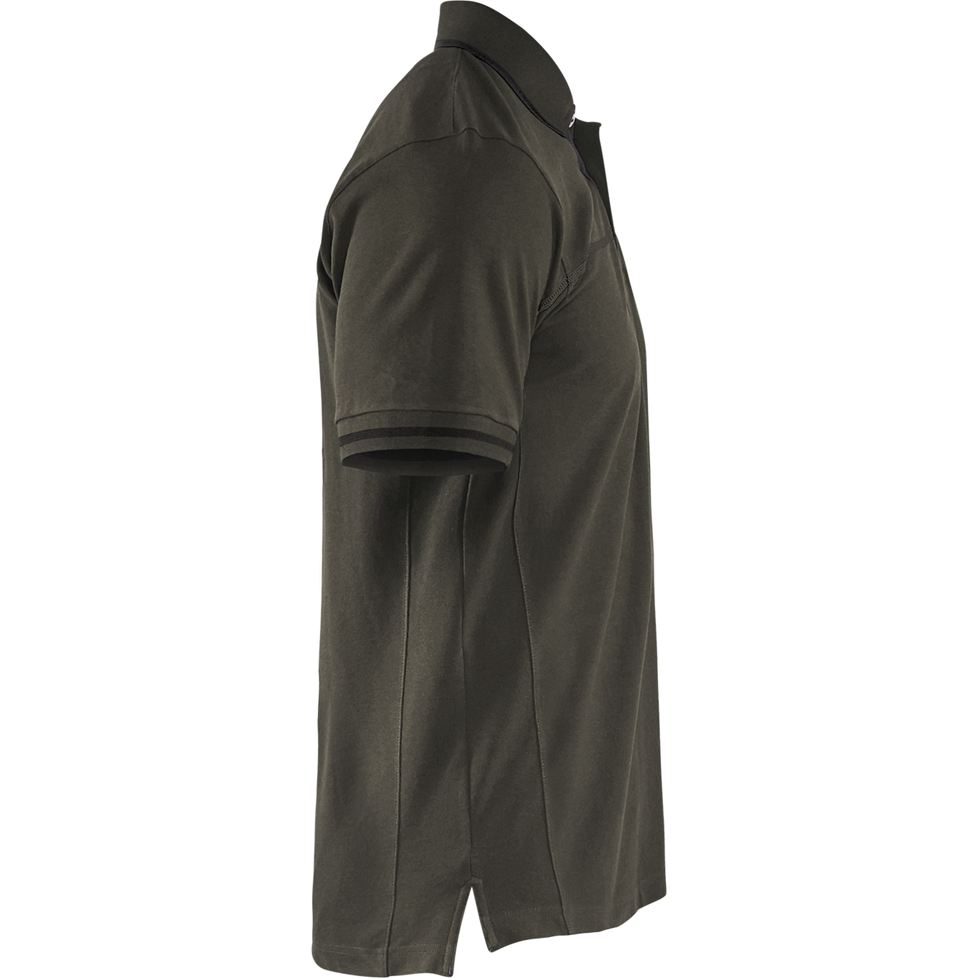 Blaklader Polo Shirt, Dark Olive Green/Black (2)