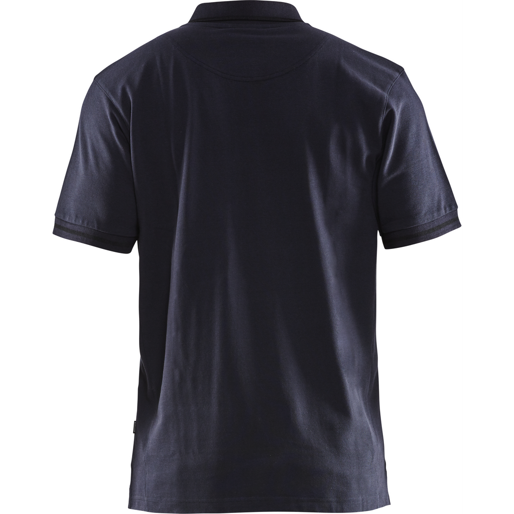 Blaklader Polo Shirt, Dark Navy/Black (4)
