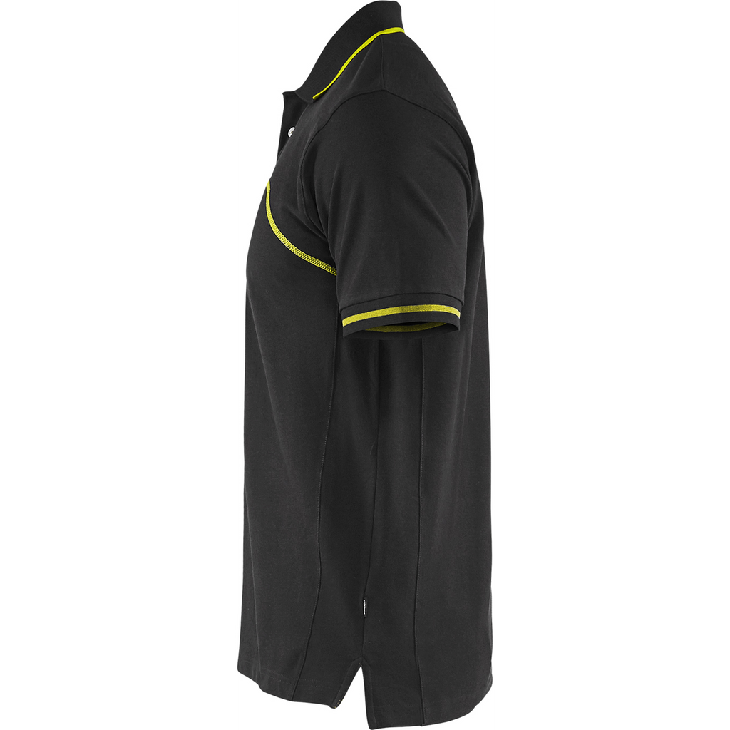Blaklader Polo Shirt, Black/Yellow (3)