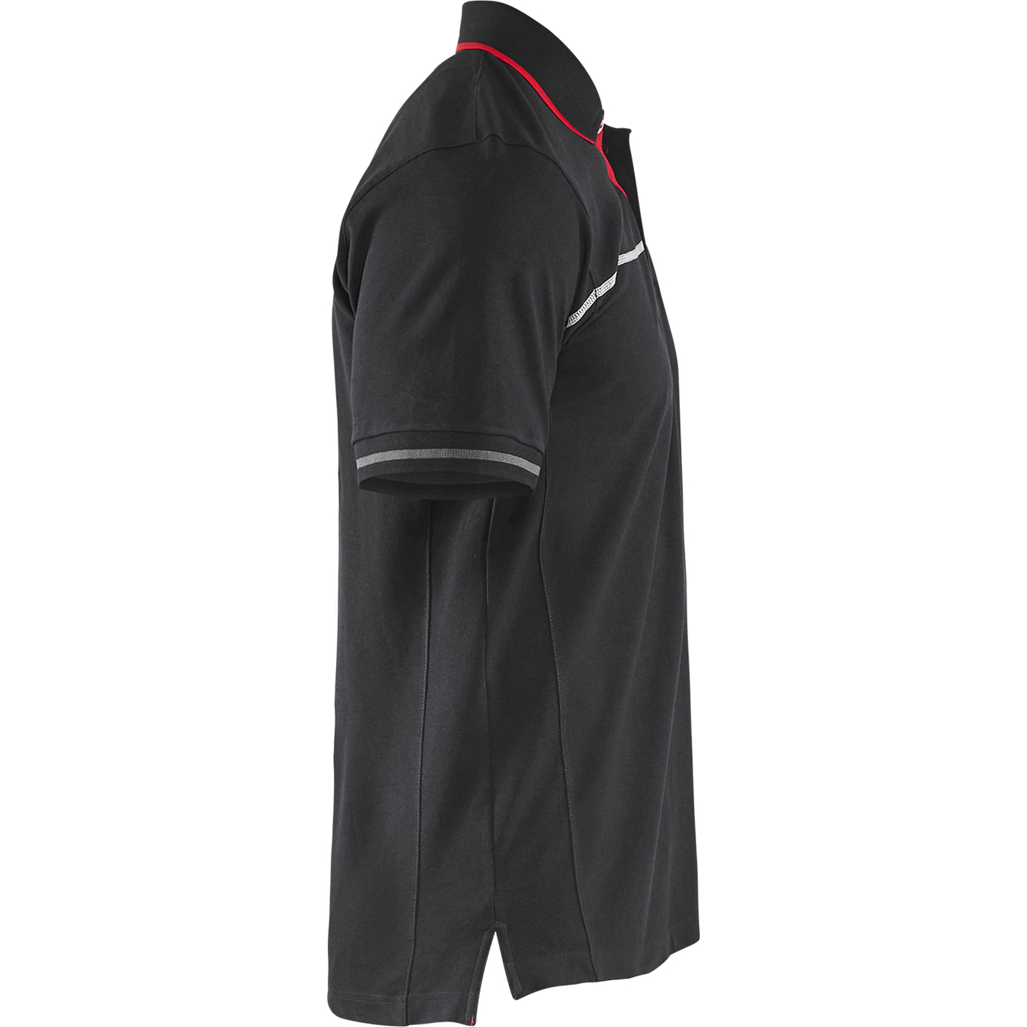 Blaklader Polo Shirt, Black/Red (2)