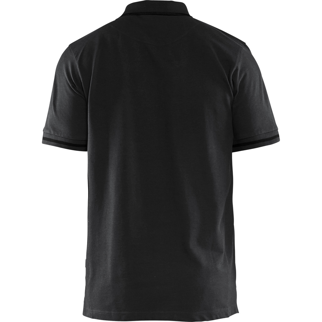 Blaklader Polo Shirt, Black/Dark Grey (2)