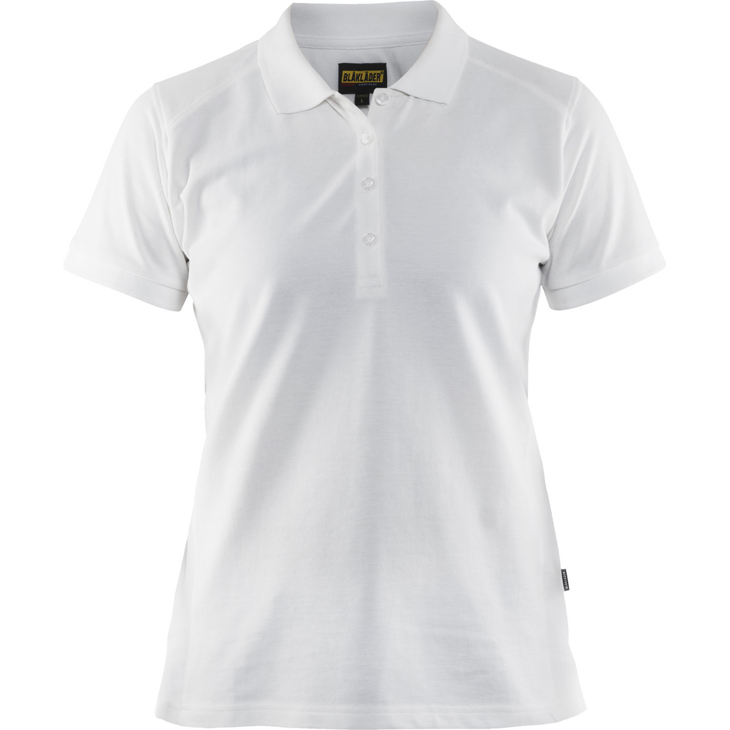 Blaklader Ladies Polo Shirt, White
