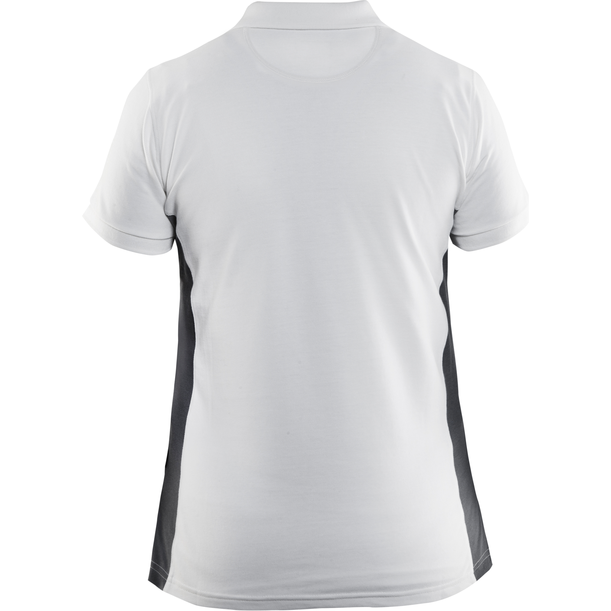 Blaklader Women's Polo Shirt, White/Dark Grey (4)