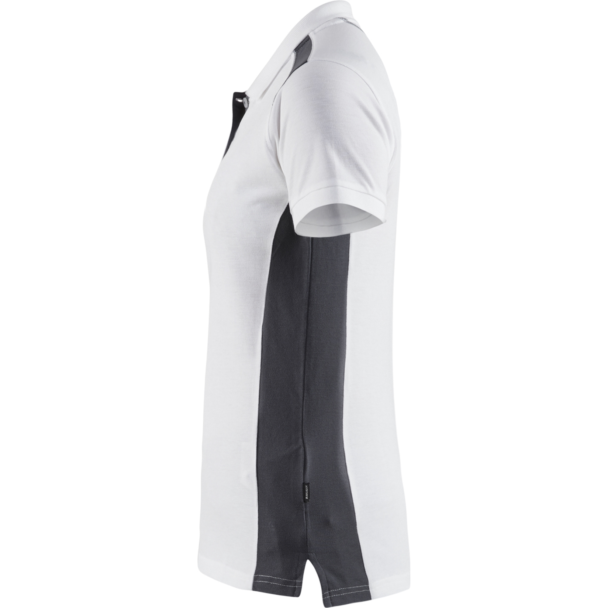 Blaklader Women's Polo Shirt, White/Dark Grey (3)