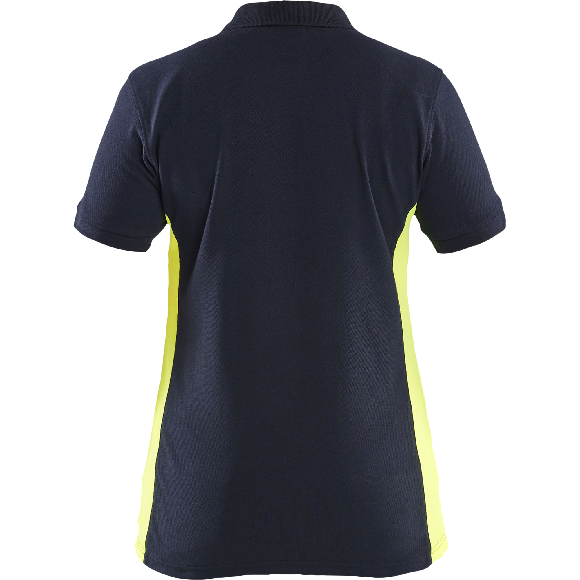 Blaklader Ladies Polo Shirt, Dark Navy/Yellow (4)