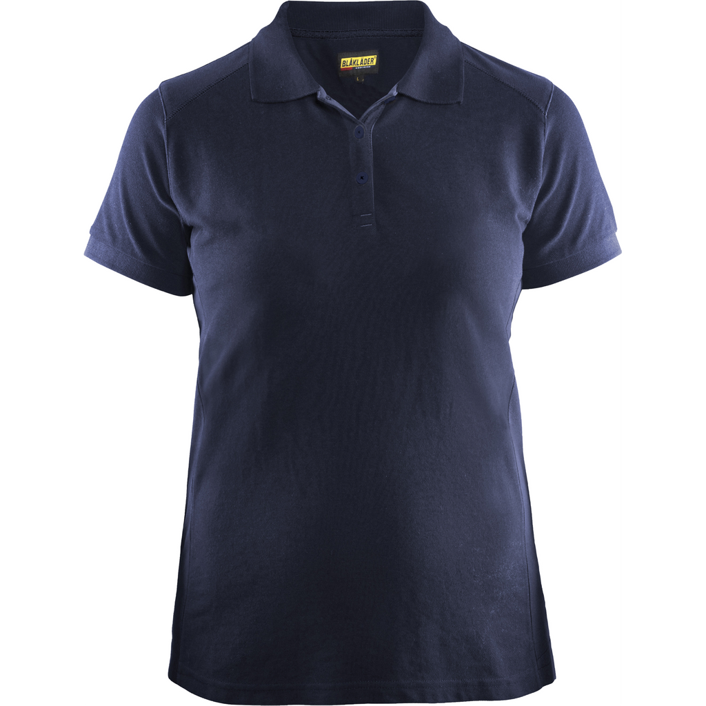 Blaklader Ladies Polo Shirt, Navy Blue