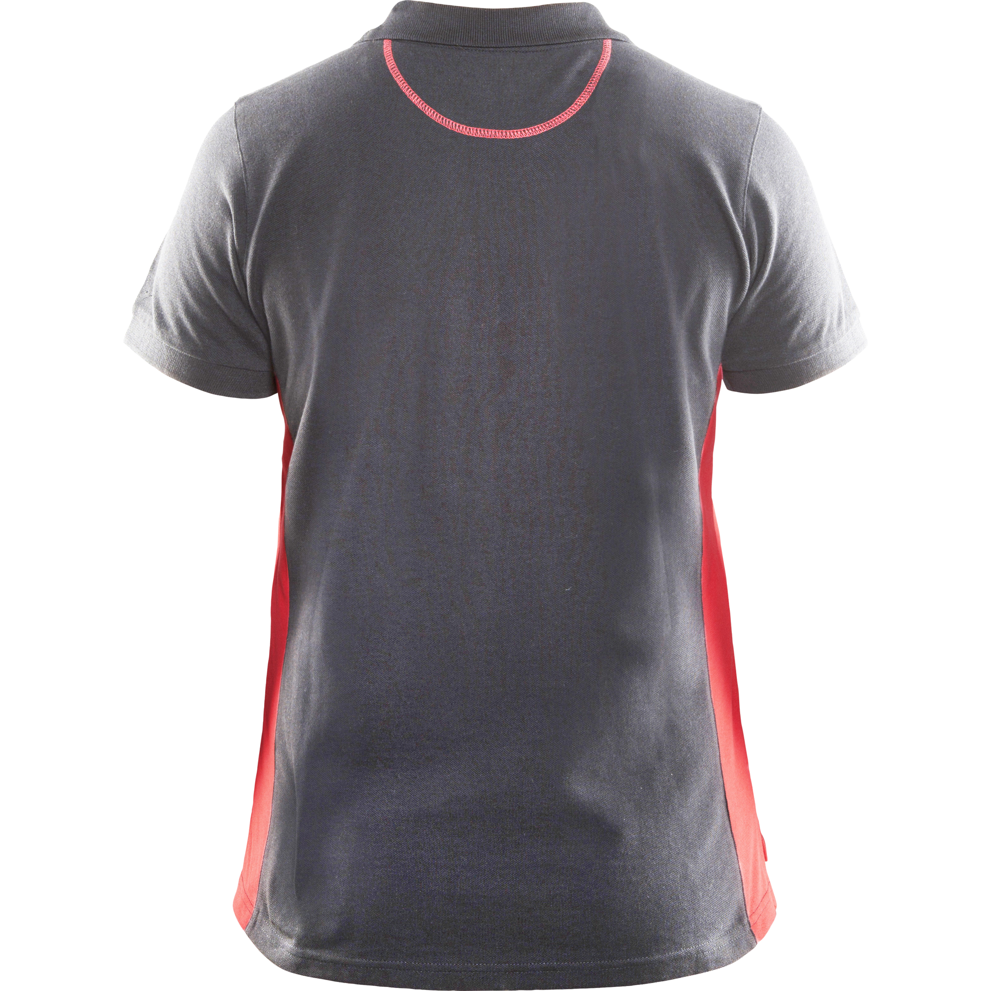 Blaklader Women's Polo Shirt, Grey/Red (4)