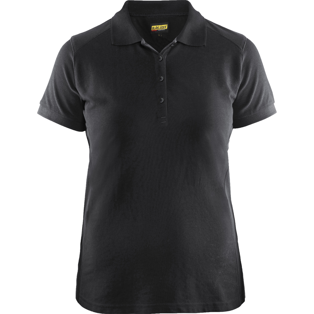 Blaklader Ladies Polo Shirt, Black