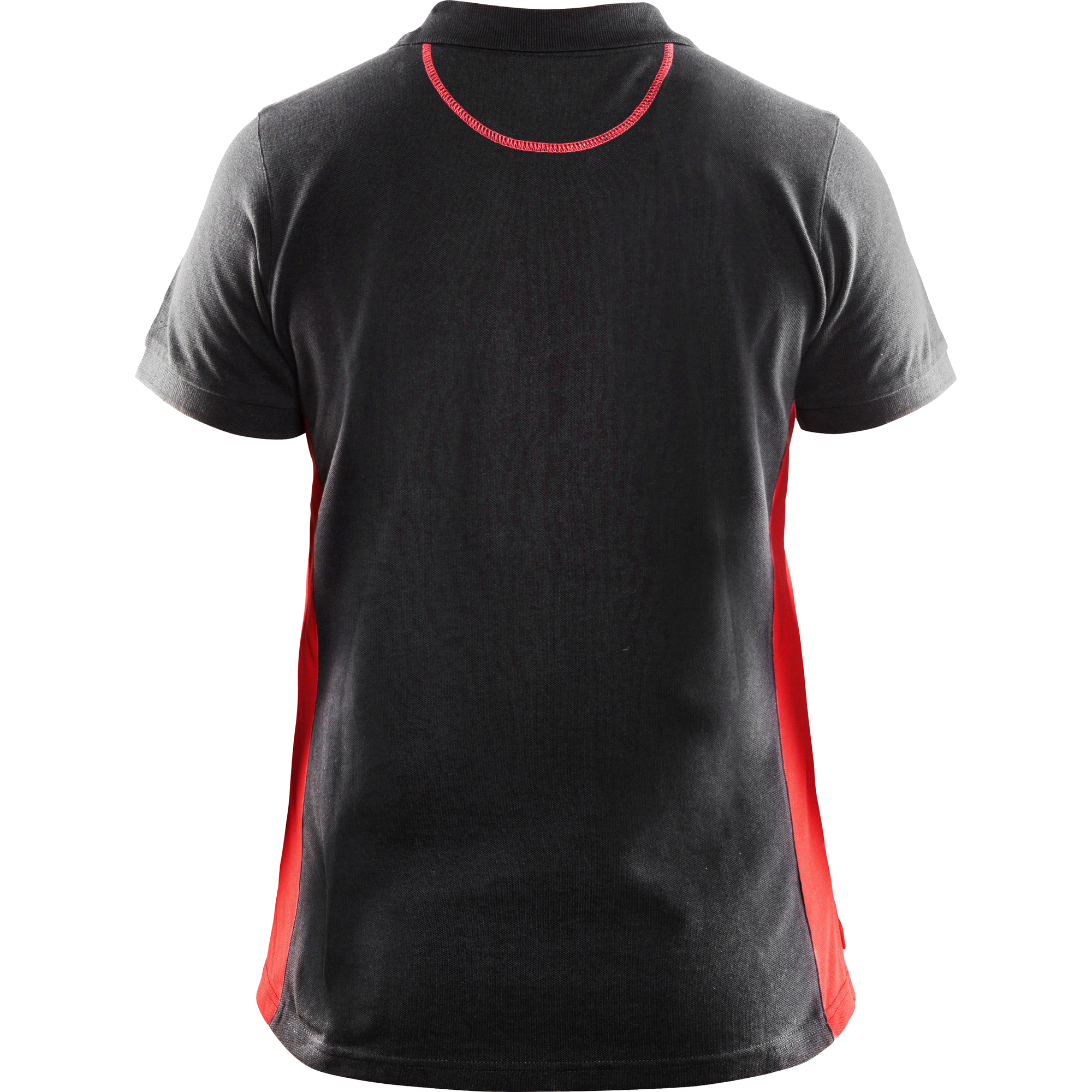 Blaklader Ladies Polo Shirt, Black/Red (4)