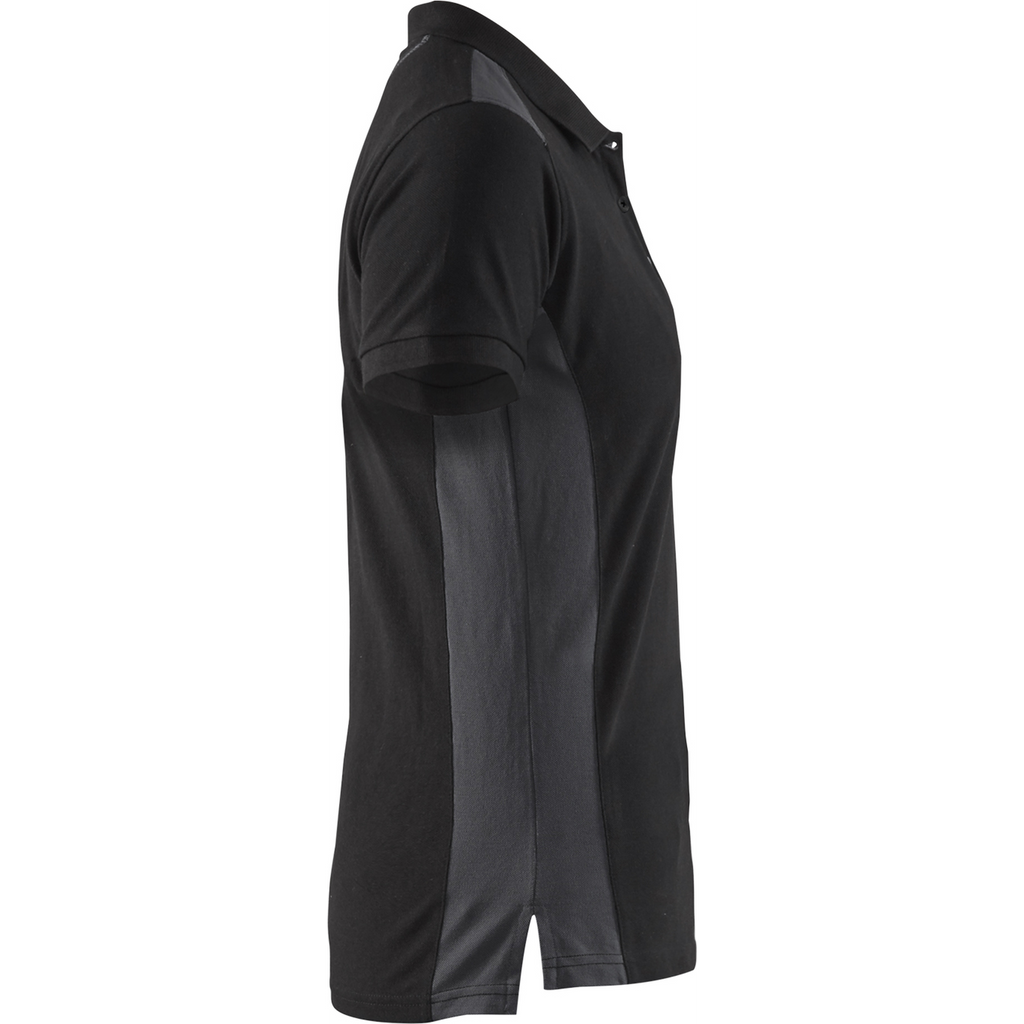 Blaklader Ladies Polo Shirt, Black/Dark Grey (2)