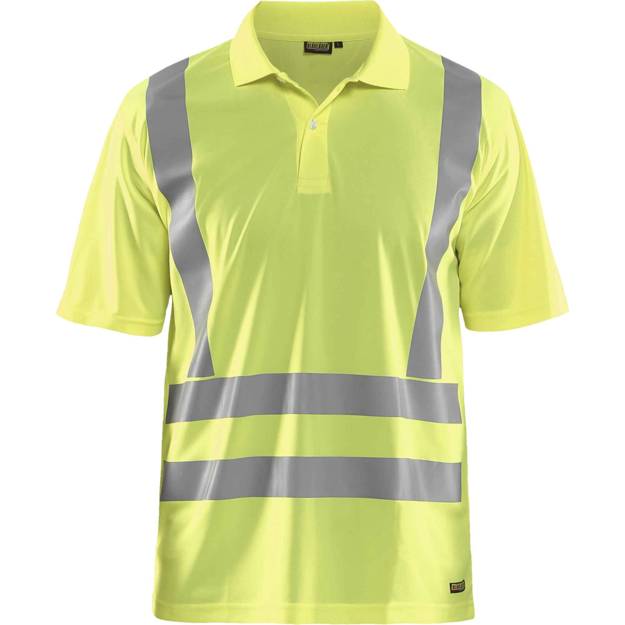 Blaklader High Vis UV Protection Polo Shirt, Yellow