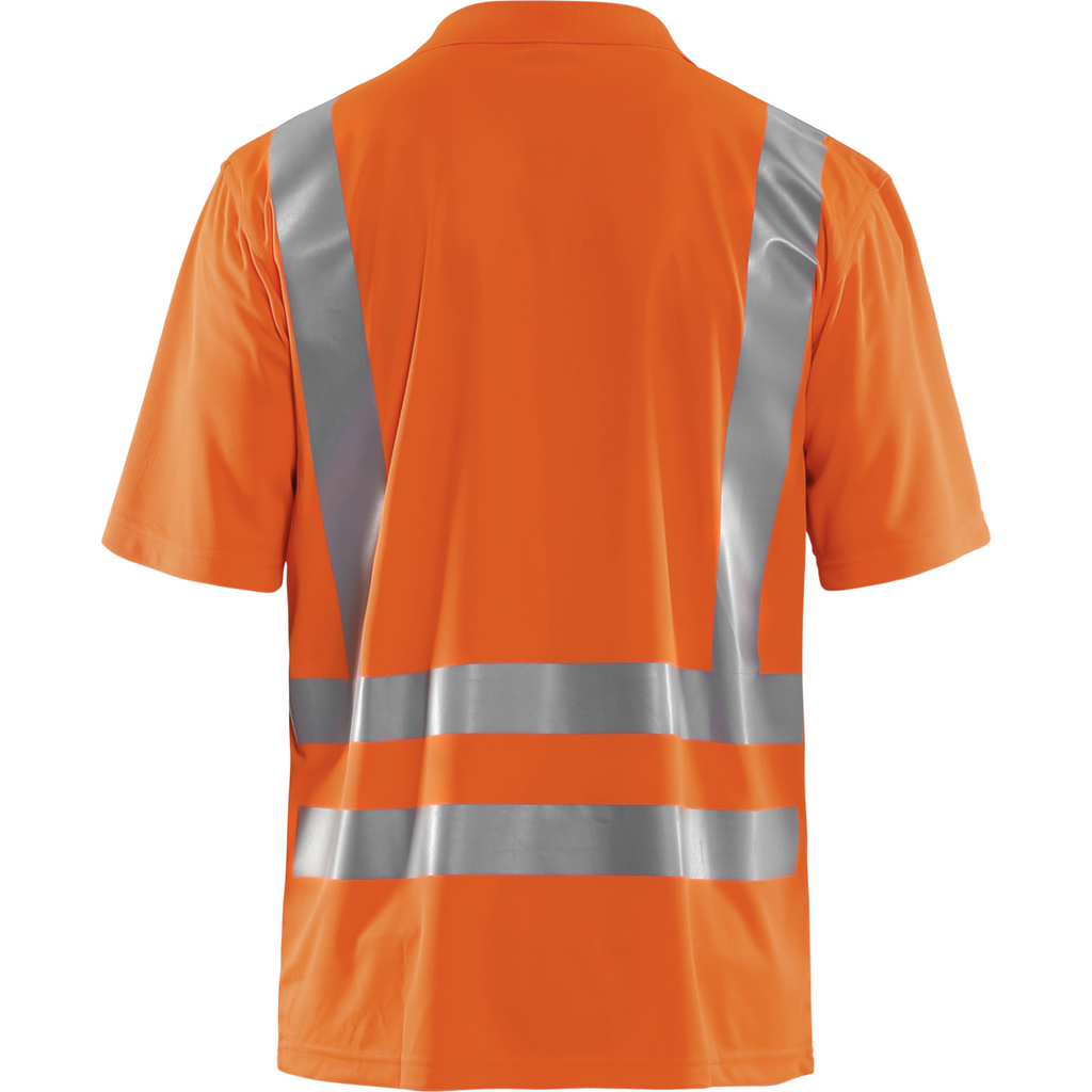Blaklader High Vis UV Protection Polo Shirt, Orange (4)