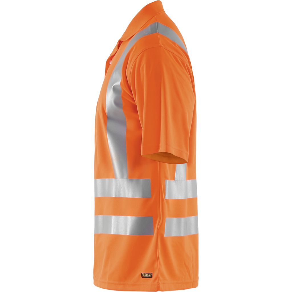 Blaklader High Vis UV Protection Polo Shirt, Orange (3)