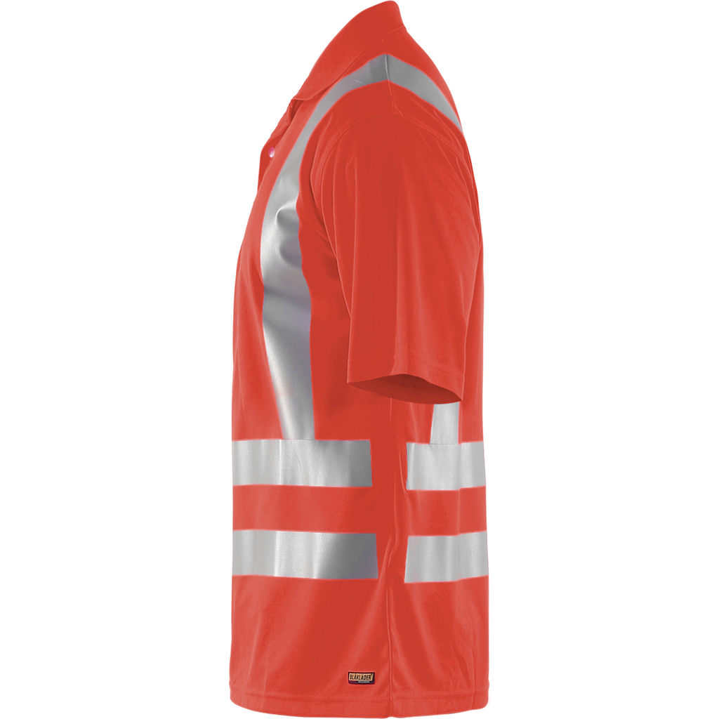 Blaklader High Vis UV Protection Polo Shirt, Red (3)