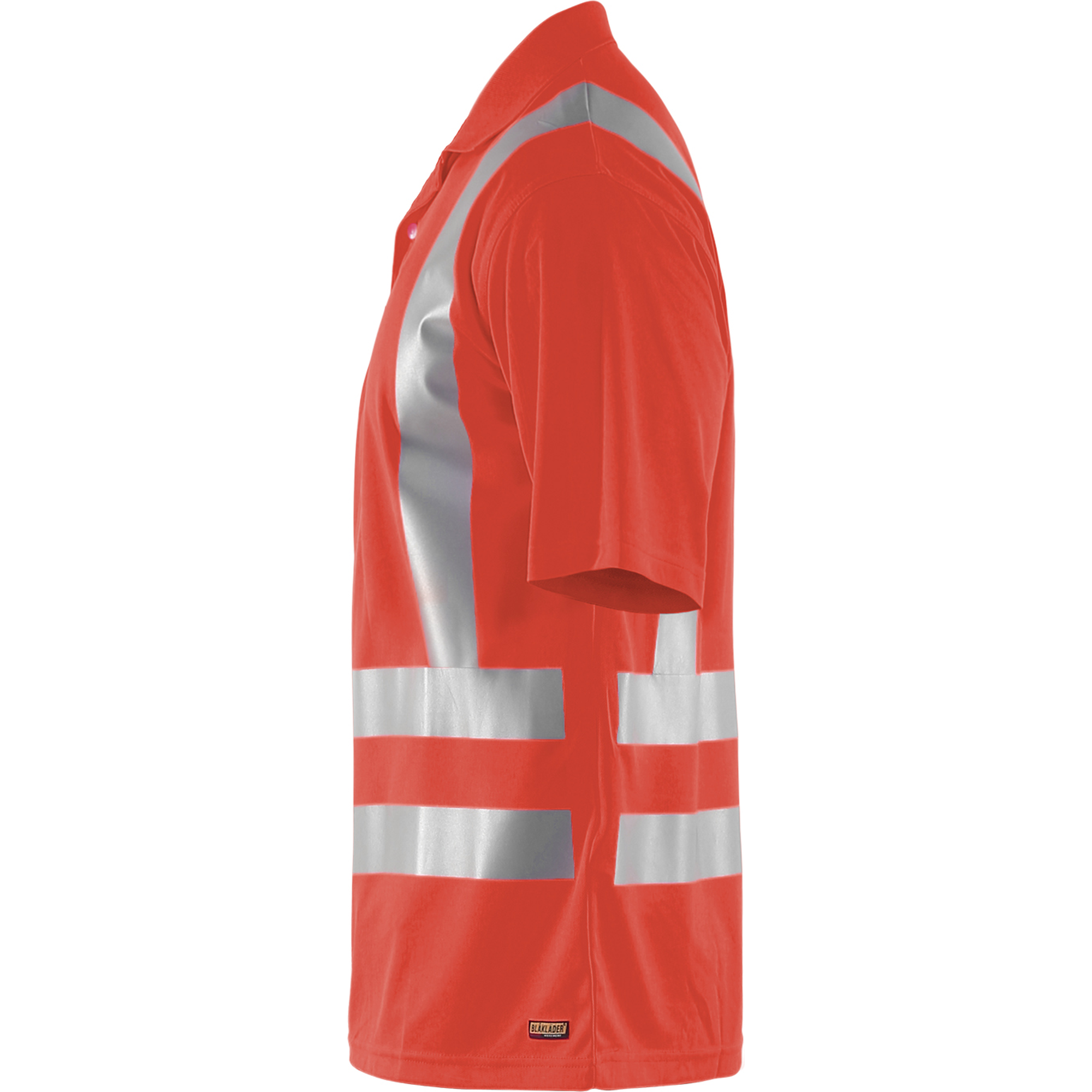 Blaklader High Vis UV Protection Polo Shirt, Red (3)