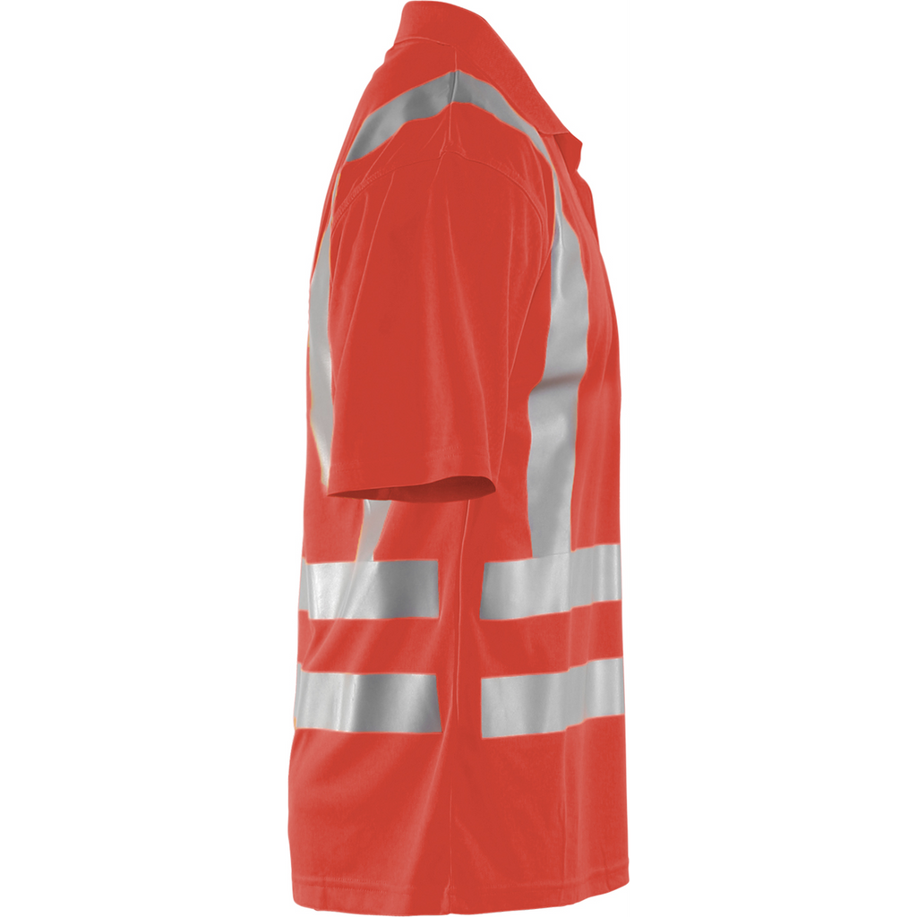 Blaklader High Vis UV Protection Polo Shirt, Red (2)
