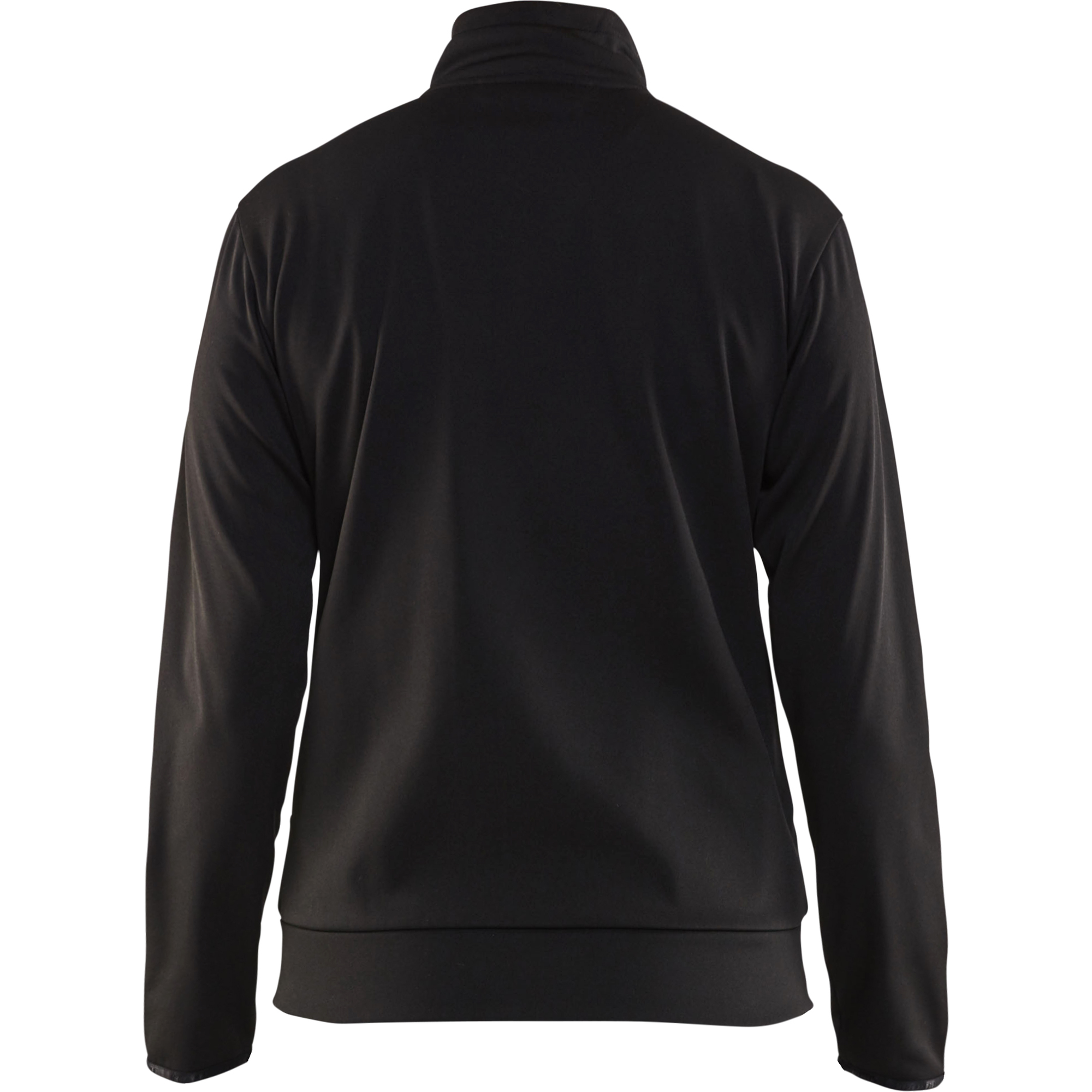 Blaklader Ladies Zip Sweatshirt, Black/Red (4)