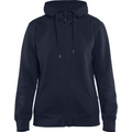 Blaklader Ladies Zip Hoodie, Navy Blue