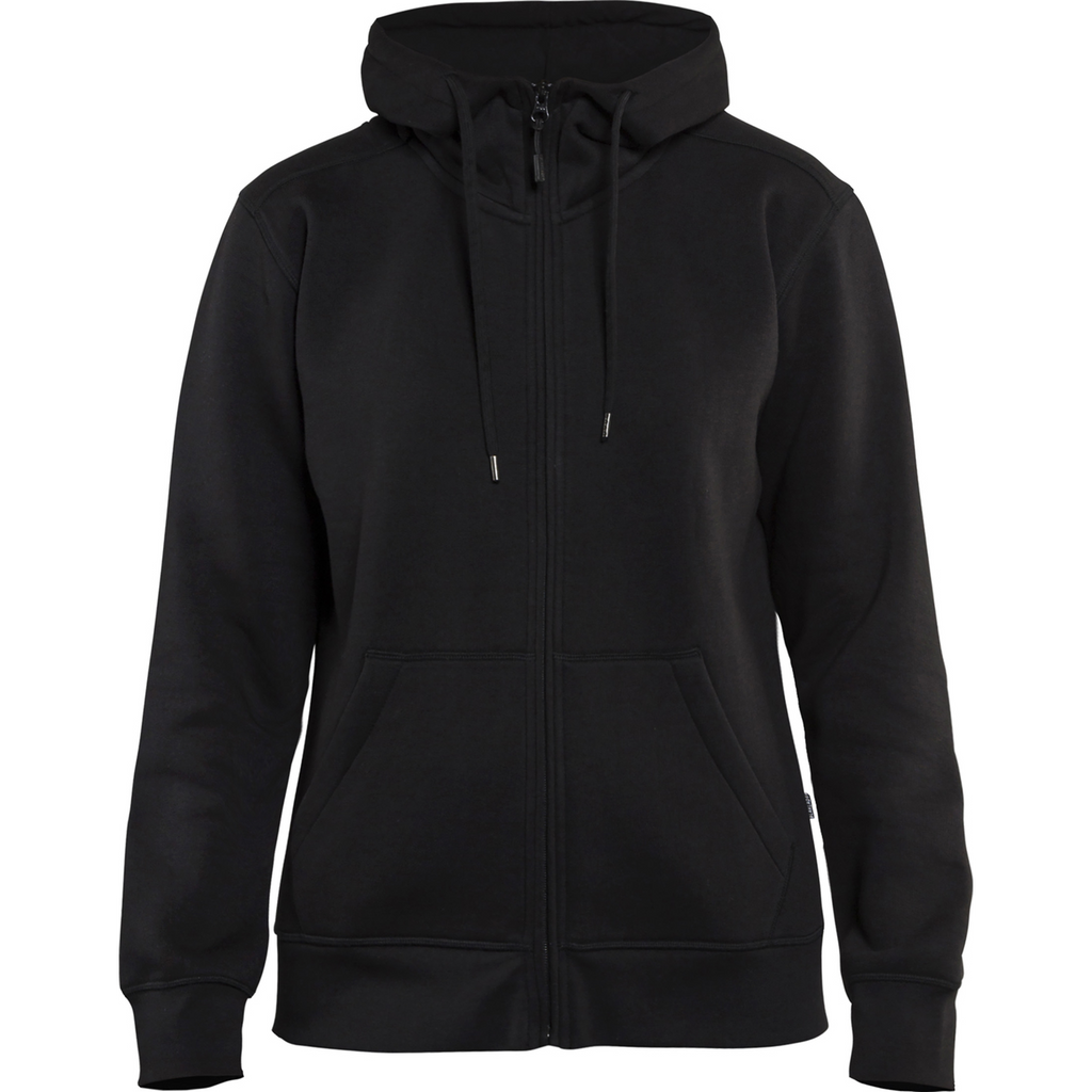 Blaklader Women's Hooded Jacket with Zipper, Black
