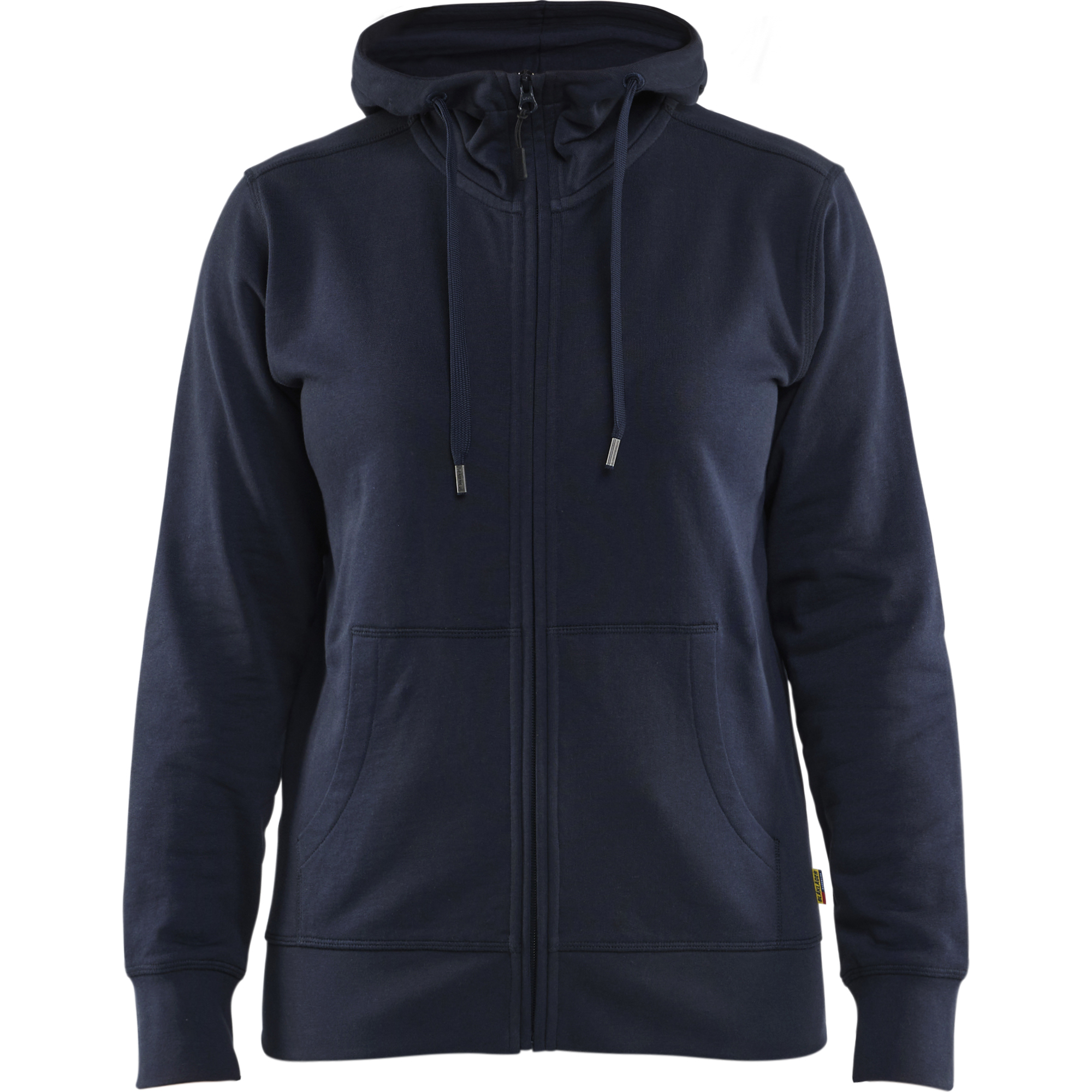 Blaklader Women's Zip Hoodie, Dark Navy Blue