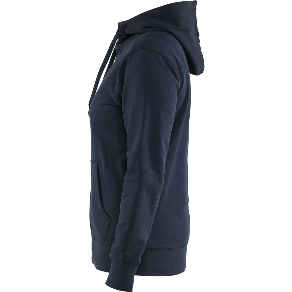 Blaklader Women's Zip Hoodie, Dark Navy Blue (3)