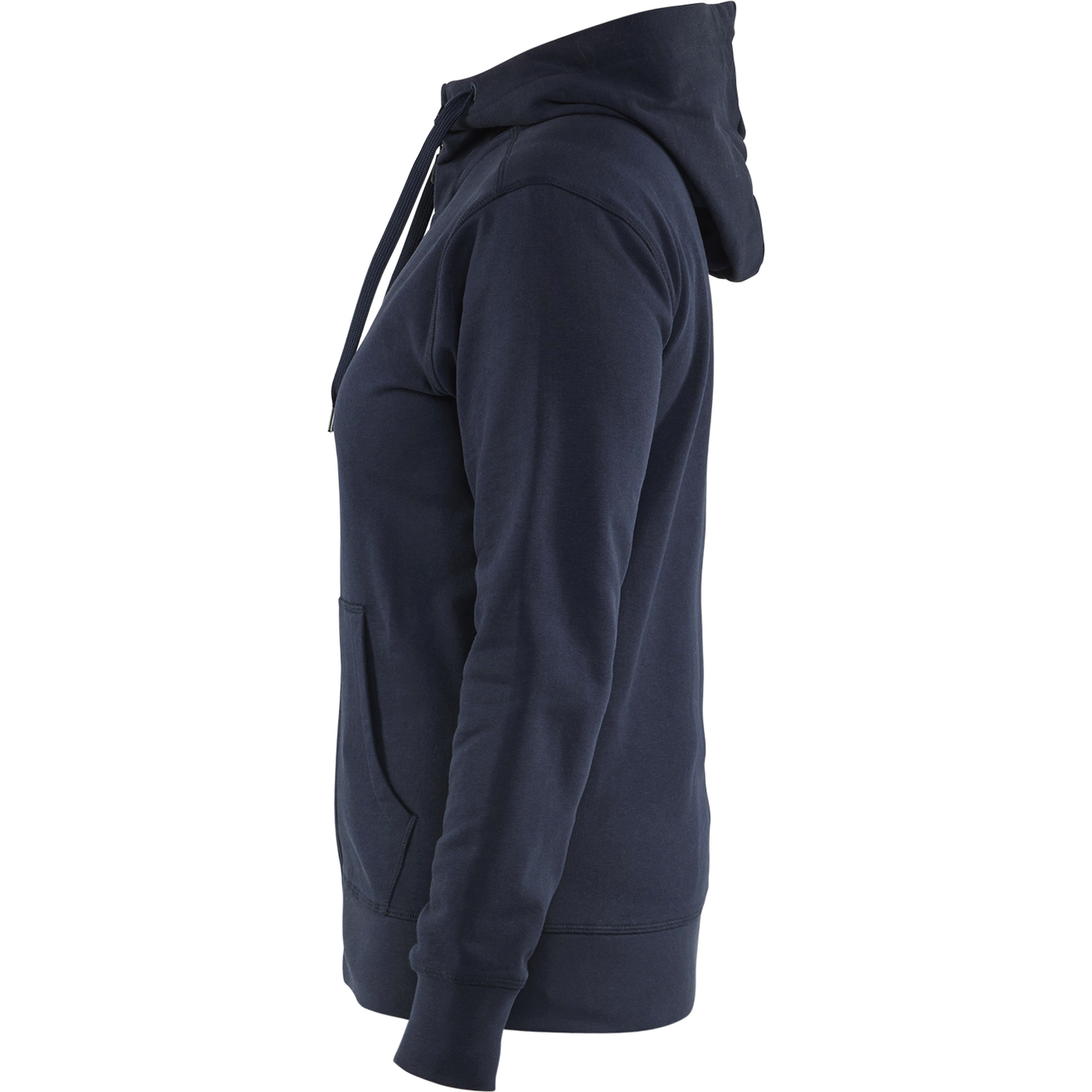 Blaklader Women's Zip Hoodie, Dark Navy Blue (3)