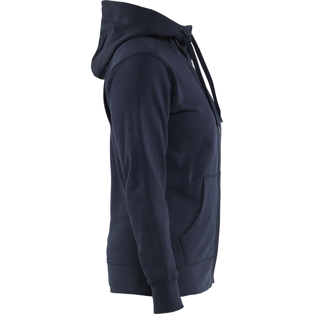 Blaklader Women's Zip Hoodie, Dark Navy Blue (2)